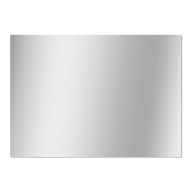 Miroir bord polis 70x50cm